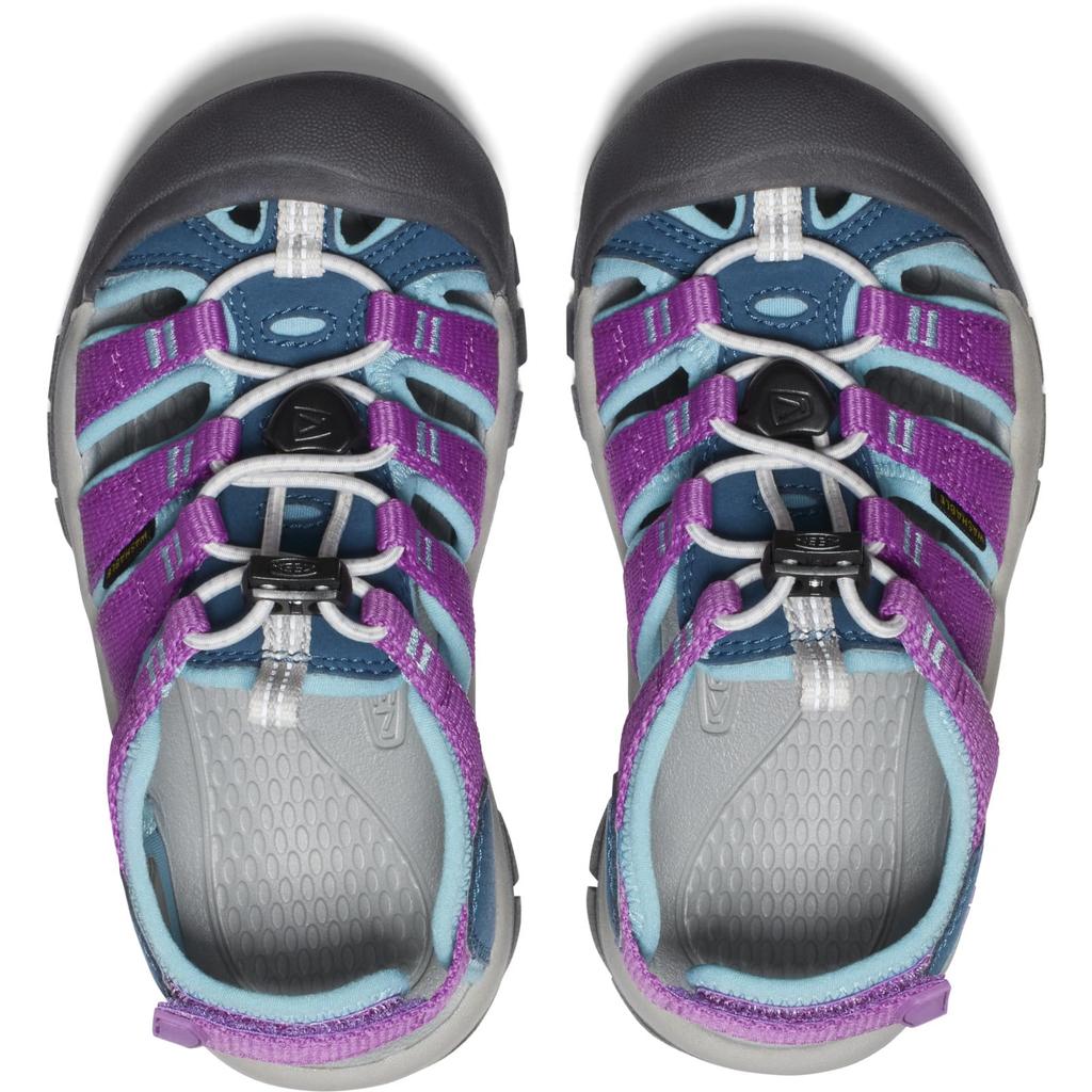 Sandals NEWPORT BOUNDLESS Newport Boundless LEGION Cm [KEEN] Kids' (15.0~19.5cm) BLUE/WILLOWHERB 17.0