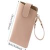 PU Leather Sunglasses Storage Bag Solid Color Hanging Sunglasses  Eyewear Accessories