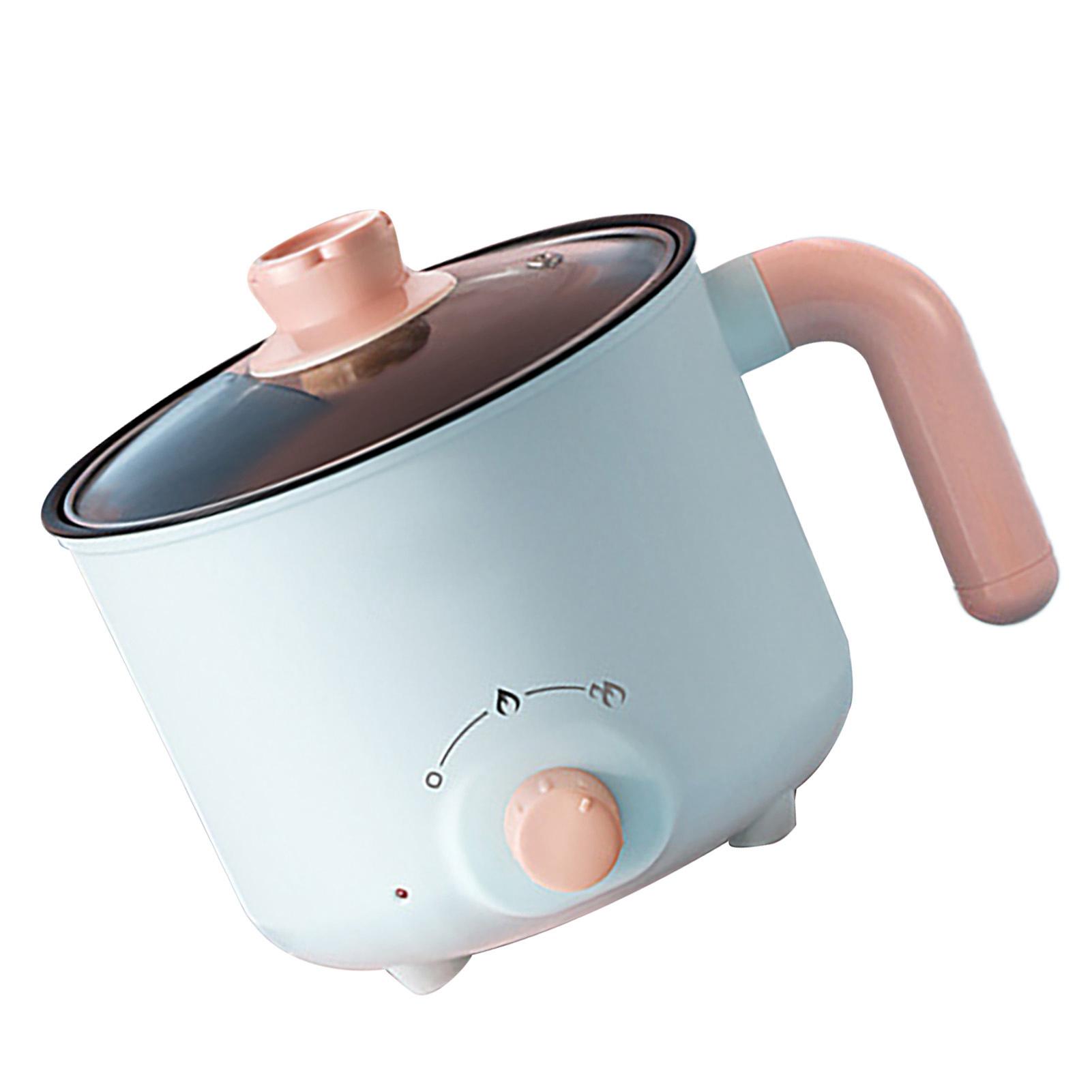 OutsideWorld Elektrische Kookpot Snelle Verwarming Automatische Stroomonderbreking Bescherming Anti Droogkoken Mini Elektrische Noodel Koker Anti-aanbak