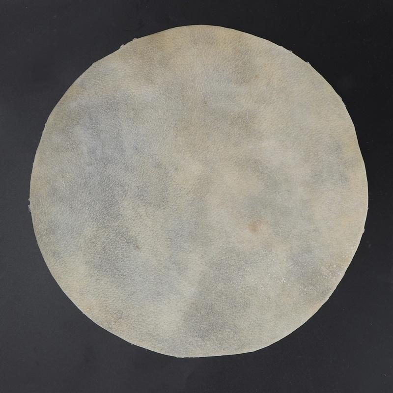 2pcs Drum Head Sheepskin Consistent Clear Sound For African Bongo Drum (11.4in)