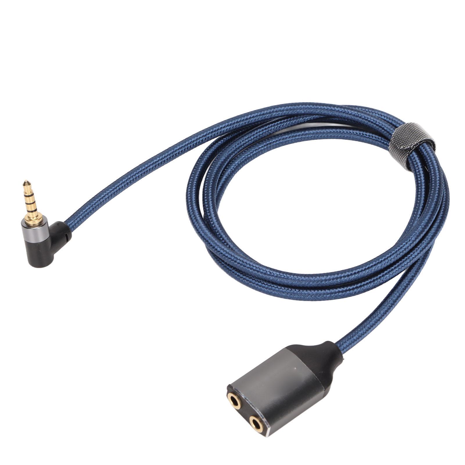 

Кабель 3,5 мм штекер на 2 гнезда Cablecreation Угловой o Кабель для смартфонов MP3 планшетов 3,3 фута