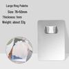 Heart-Shaped Stainless Steel Palette with Double-Ended Spatula for Makeup Mixing