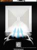 Silent Ceiling-Mounted 600x600 Bathroom Exhaust Fan