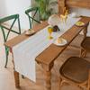 Long Party Table Linen Hollow Design Dining Table Cover Rustic Banquet Table Runner  Shelf Cabinet