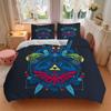 3Pcs Heroic Legend Shield Bedding Sets For All Sizes New 3D Printed Bed Cover Comforter Duvet Cover Pillowcase Bedroom Decoration