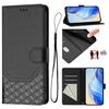 Applicable MOTO  edge 60 Fusion Honeycomb Embossed Phone Case for Motorola G86Card slot case