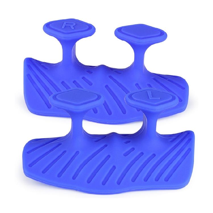 

Stable Rubber Lifting Pads With Improved Grip Stability Flexible Training Cover For Professional Athletes синий