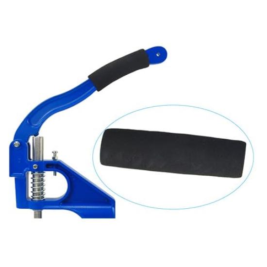 AeKeatDa Hand Press Machine with 3 Types of Hook Punching Rivet Machine with 3000 Grommet Press Eyelet Punching Hole Punching Model Inner Diameter