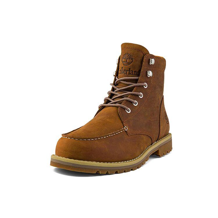 Timberland Redwood Falls Durable Waterproof Leather High-Top Boots Men Boots Oxford-Brown A2EDR