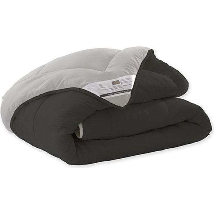 Couette 140x200 - LA MAISON D'AMELIE - DOLCE - Réversible - Microfibre 100% polyester - 400 g/m²
