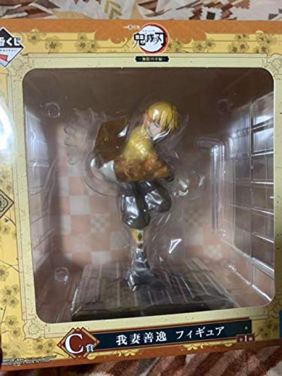 Banpresto Ichiban Kuji Demon Kimetsu no Yaiba Mugen Train Edition C Prize Zenitsu Agatsuma Figure Slayer
