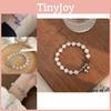 Elegant French Bell Cat Eye Stone Bracelet Luxurious Summer Fashion Women For