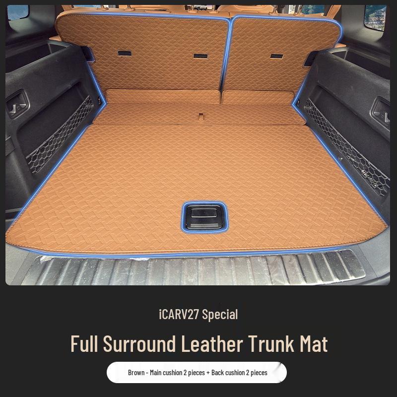 Chery iCAR V27 Trunk Mat Full Coverage & Backrest Protection Accessories Exclusive for Chery iCAR V27