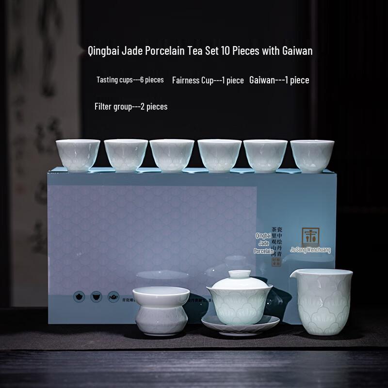 

Chuyi Qi Ceramic 10-Piece Tea Set