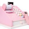 Kids Cash Register Supermarket Toy Set with Scanner Calculator Checkout Counter Kid Pretend Play Supermarket Toy Gift
