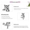 Yinziyun Fun Cheetah DIY 925 Sterling Silver Bead Accessories BSC556
