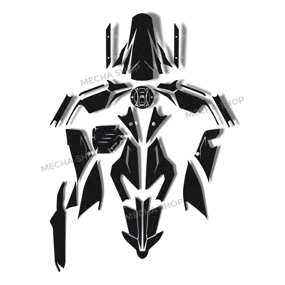 For Zontes 703T 703 T 2026 Tank Pad Sticker Motorcycle Fuel Tank Protection Decals