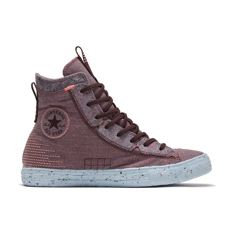 Converse Chuck Taylor All Star Crater Pohodlné ležérní plátěné boty s vysokým svrškem Unisex tenisky Sytě červené 169416C