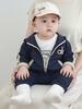 Spring & Autumn Toddler Boys' Three-Piece Casual Jacket and Sports Pants Set