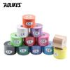 Aolikes 2 Size Kinesiology Tape Breathable Waterproof Sports Tape for Knee Muscle Pain Relief Athletic Recovery