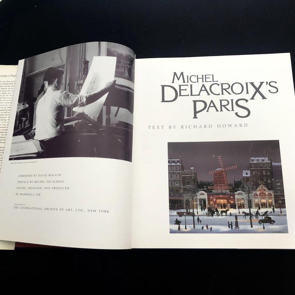 [USED] Michel Delacroix Art Collection "Michel Delacroix's Paris
