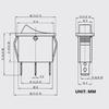 5/20PCS KCD3 Rocker Switch ON-OFF ON-OFF-ON 2 Position 3Pins Electrical Equipment with Light Power Switch 16A 250V / 20A 125V AC