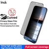 Für Huawei Mate 70 Air Glas IMAK 3D Gebogenes Sichtschutz-Tempered Glass Vollbildabdeckung Folie