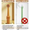 Soft Silicone Pet Toothbrush and Enzymatic Toothpaste Set for Dog Cat Teeth Cleaning Whitening and Oral Care Maintenance