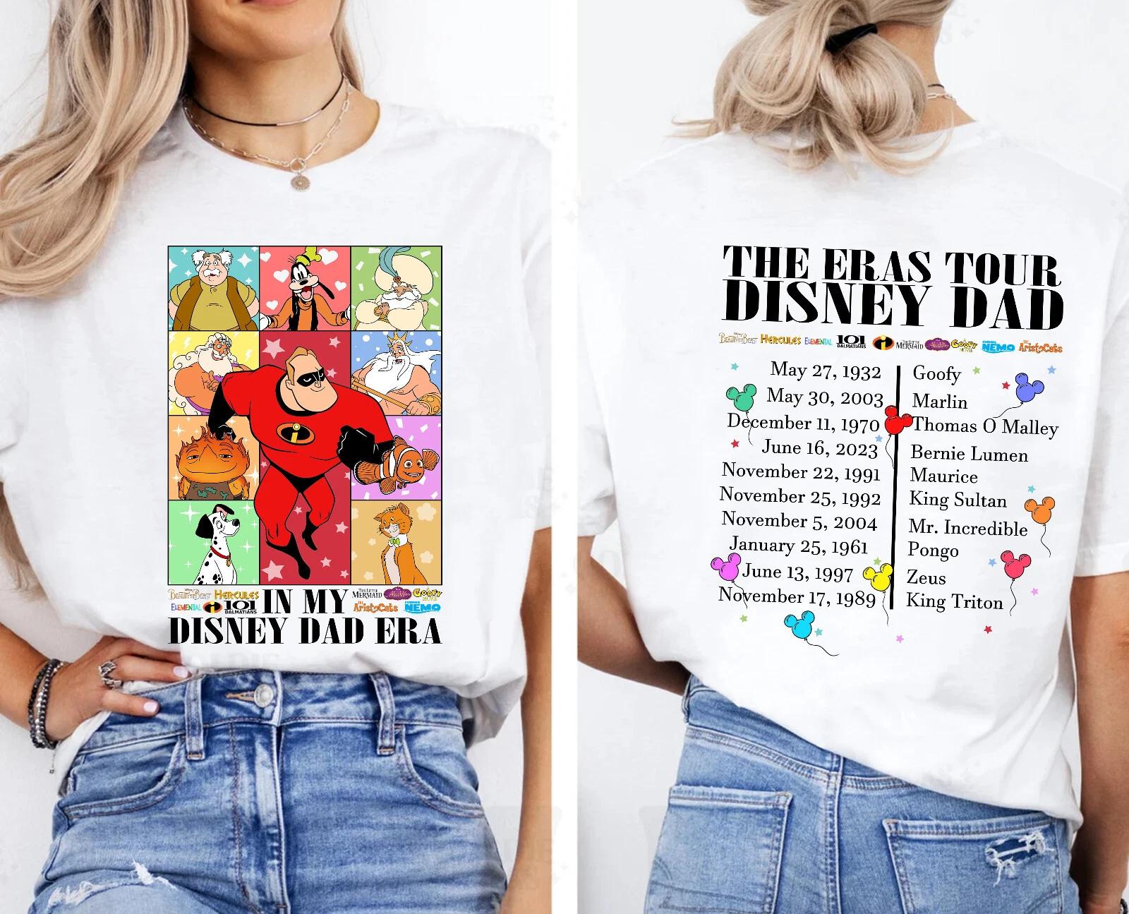 

Disney Dad Father s Day Shirt Unisex Adult Kid Shirt 3XL