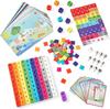 Bloques Cubos de Unión Numberblocks 1-10 Juego de Actividades 30 Actividades de Aprendizaje Preescolar Cubo de Conteo Juguete Educativo Juegos de Números