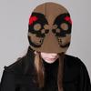 Women Knit Beanie Warm Ear Protector Hat Teens Halloween Jacquard Handmade Hat