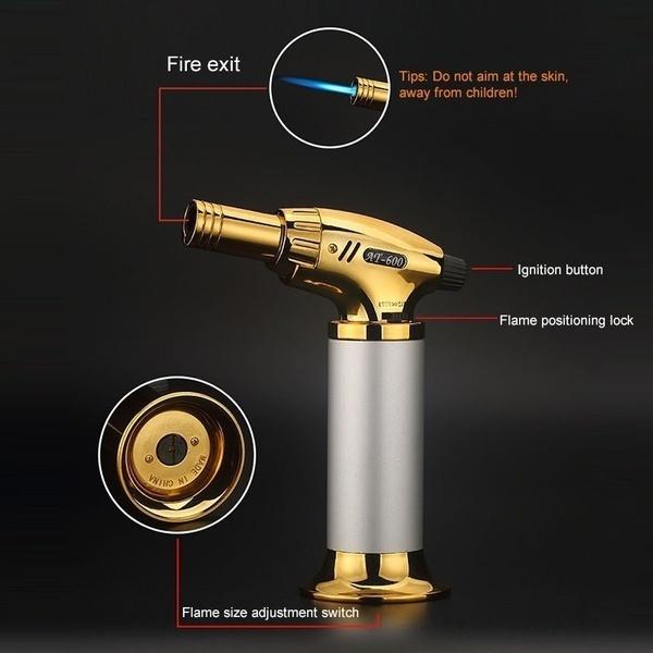 Metall sveisebrenner rett inn i vindtett brenner utendørs grill lettere kjøkken baking