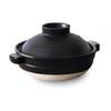 Kamoshika Tool Store Small Earthenware Pot (Black)