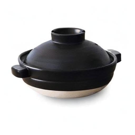 Kamoshika Tool Store Small Earthenware Pot (Black)