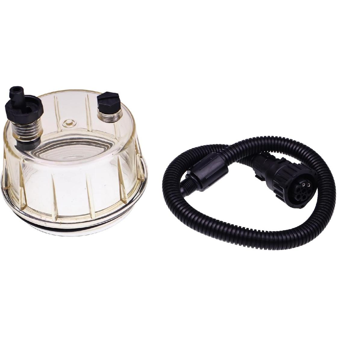 

HOLDWELL Seperator Filter Bowl VOE11110738 11110738 Compatible with Volvo A25D A30E A40E EC140C EC200D EC290B EC360C L110H L220G L60H