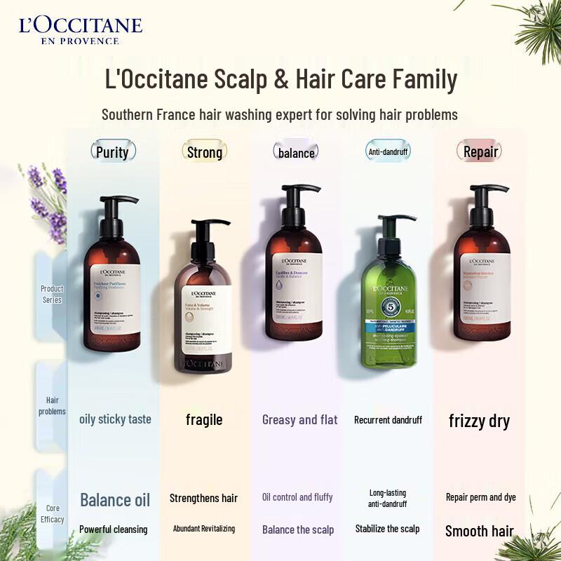 L'Occitane Herbal Pure Balance Shampoo