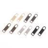 2Pcs Replacement Zipper Puller Detachable Zipper Puller Luggage Bag Coat Clothes Shoes Boots Metal Zipper Pendant Slider