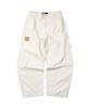 Lujeoseukeulleob Multi Cargo Pocket Wide Cotton Pants Ivory