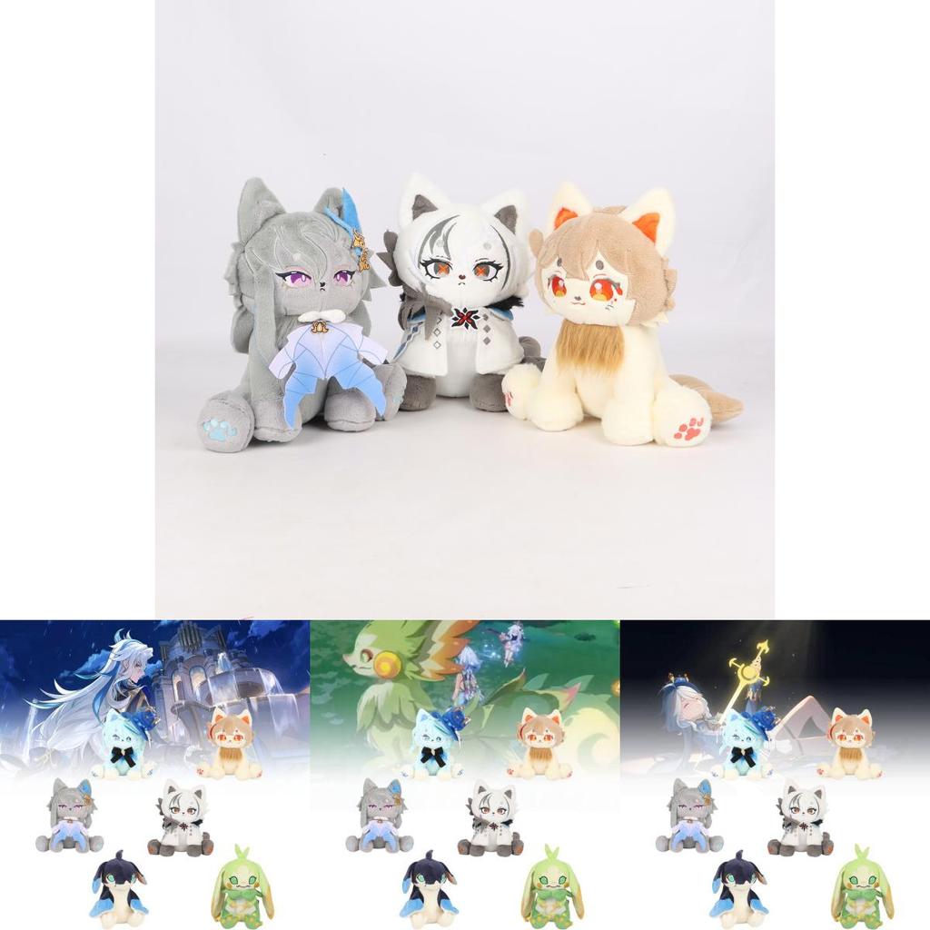Adorable Genshin Impact Cat Plush Toy Soft And Cozy Anime Dragon Figurine