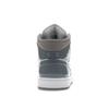Air Jordan 1 Mid SE Patent Cool Grey Unisex Sneaker Fehér Közép-szürke HF3216-100