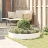 Plant Ring White 120 X 120 X 20 Cm Cold Rolled Steel