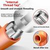 7pcs/set Internal External Taps Plumbing PPR Pipe Kit Water Pipe Repair Tools  PVC Internal Thread