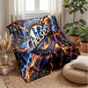 Chelsea FC Theme blanket Soft Flannel Blanket Plush Throw Blanket Cozy Sofa Bed Blanket for Home Decor