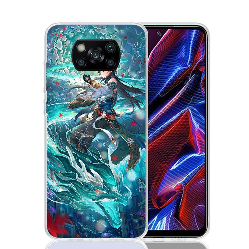 

Чехол для телефона Honkai Star Rail Dan Heng для Xiaomi Poco X7 X6 X5 Pro F7 Ultra Redmi 15C 15 13 13C 12 12C 10 10A 10C 9 9A 9C 9T Redmi 9A