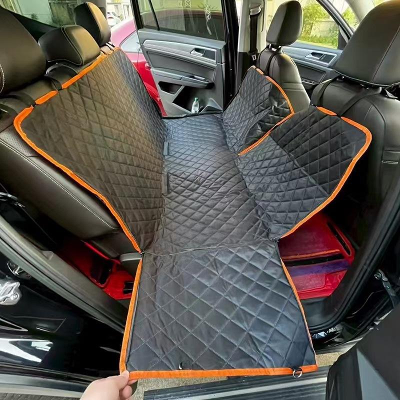 Thickened Waterproof Car Rear Seat Pet Cushion - Stain-Proof, Wear-Resistant Cover