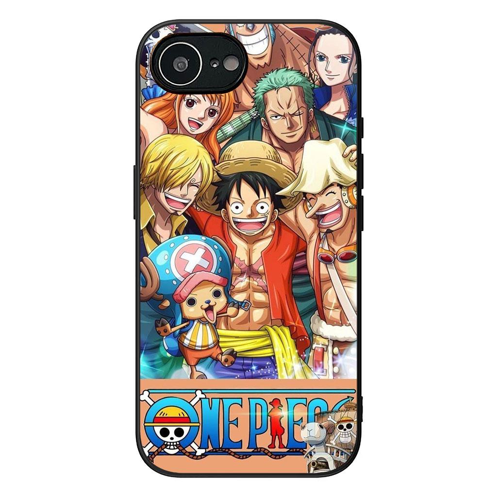 Luffy Boa Hancock Zoro One Pieces Casing Phone Cover for Apple iPhone 16 15 14 11 Pro Max 7 8 Plus SE2 SE3 SE 2022 2020 Case