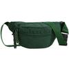 Adjustable Wide Strap Canvas Fanny Pack Multi Zipper Pockets, Large Crossbody Waist Bag for Women Travel Daily Outdoor Walks