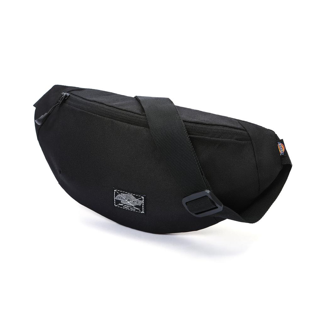 Dickies Workwear Series Logo Ultra-Light Water-Resistant Outdoor Sports Recommended Crossbody Chest Waist Bag Unisex Bags DK009623BLK1
