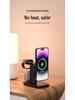 3-in-1 Wireless Charger: Magnetic Stand & 25W Fast Charging for Apple