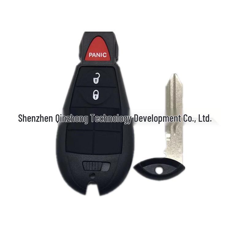 Chrysler 3-Button Smart Key Shell - C Style